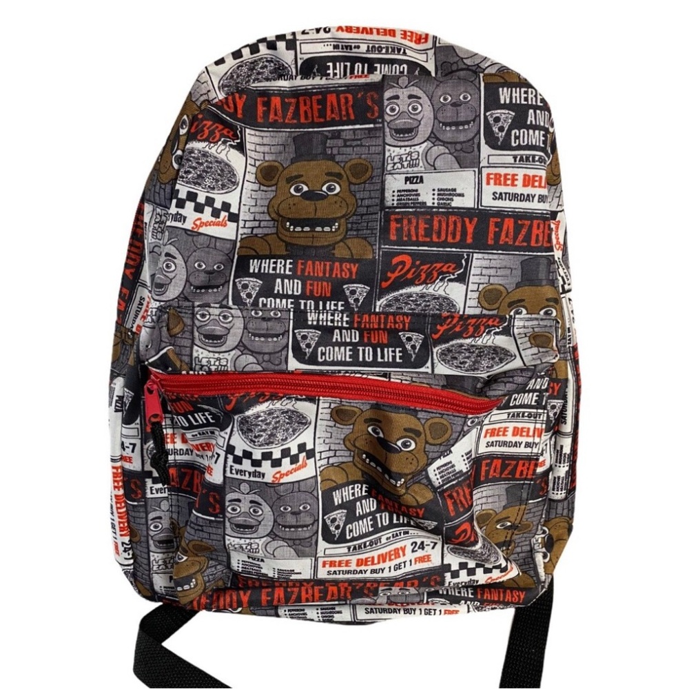 Fnaf Five Nights At Freddy's School Bookbag Backpack